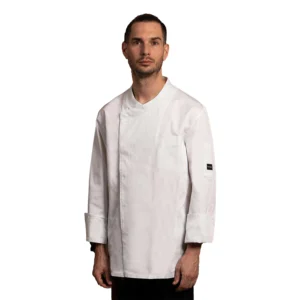 ERMES CHAQUETA COCINA HOMBRE BLANCA