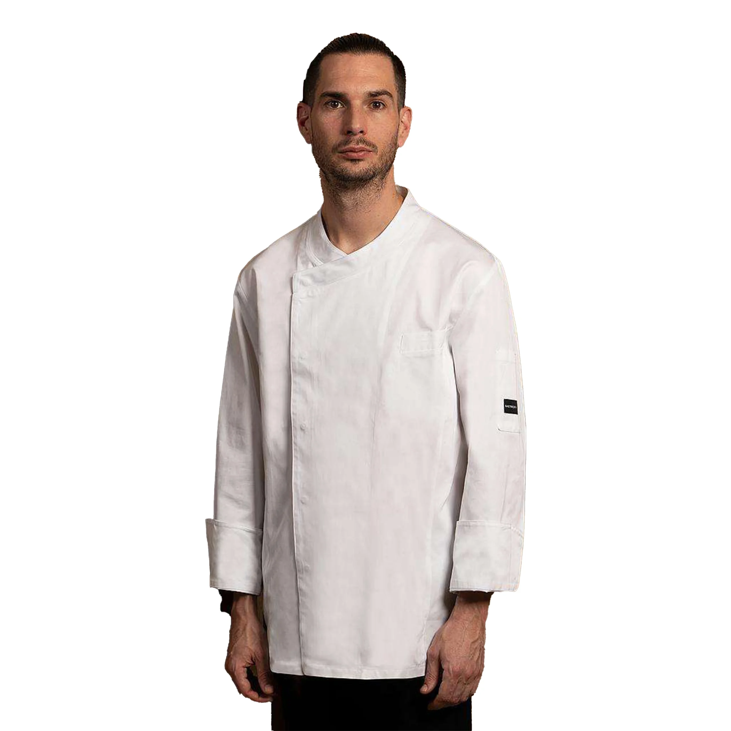 ERMES CHAQUETA COCINA HOMBRE BLANCA