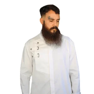 VOLCAN CHAQUETA COCINA UNISEX BLANCA