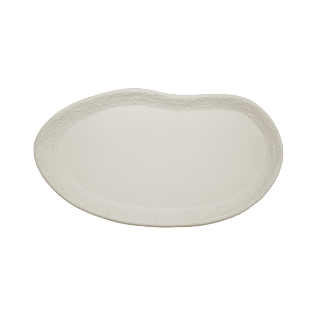 ROCA BANDEJA IRREGULAR 32X21CM NATURAL