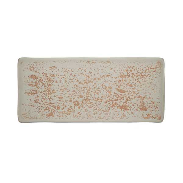 AFRODISÍACA BANDEJA 35X12CM NEGRA DECORADO TERRACOTA