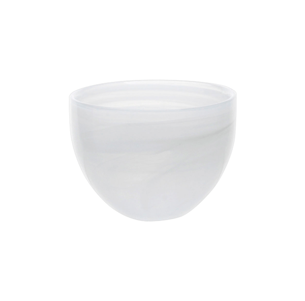 BOL BLANCO ALABASTRO 8,5X6CM