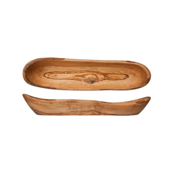 BOWL PARA PAN Y FRUTA MADERA DE OLIVO