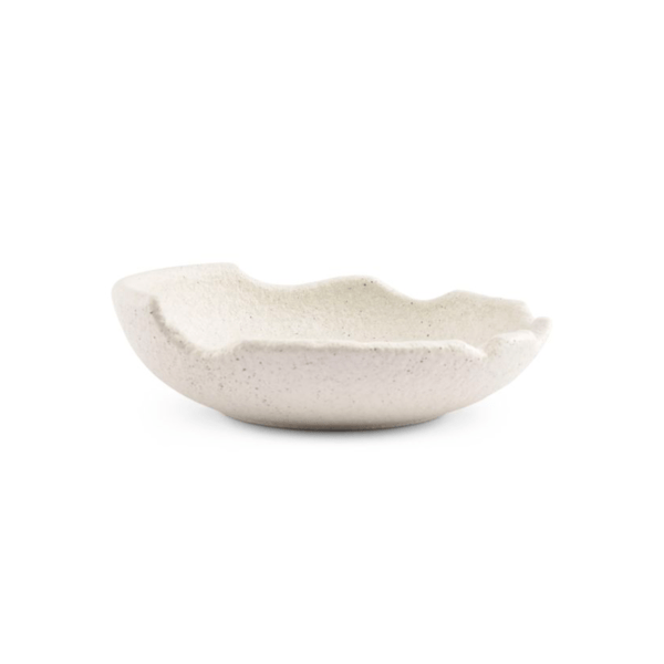 ENSALADERA BLANCA TIZA CALCA 25X7CM