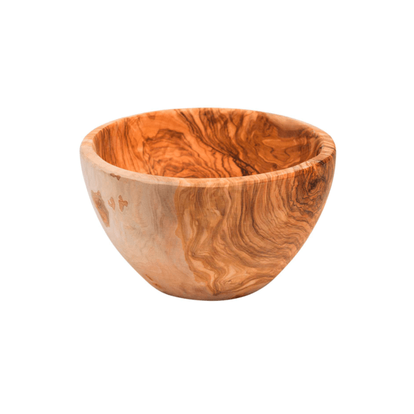 ENSALADERA NATURAL D22CM MADERA DE OLIVO REDONDA