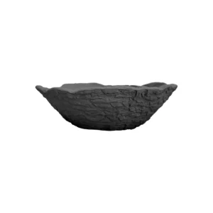 VOLCÁN BOL 22 X 7CM NEGRO