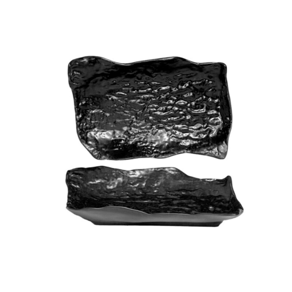 RUGOSO BANDEJA 25x17CM NEGRO