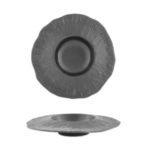 CRUDO NEGRO PLATO PASTA 28CM 400CC