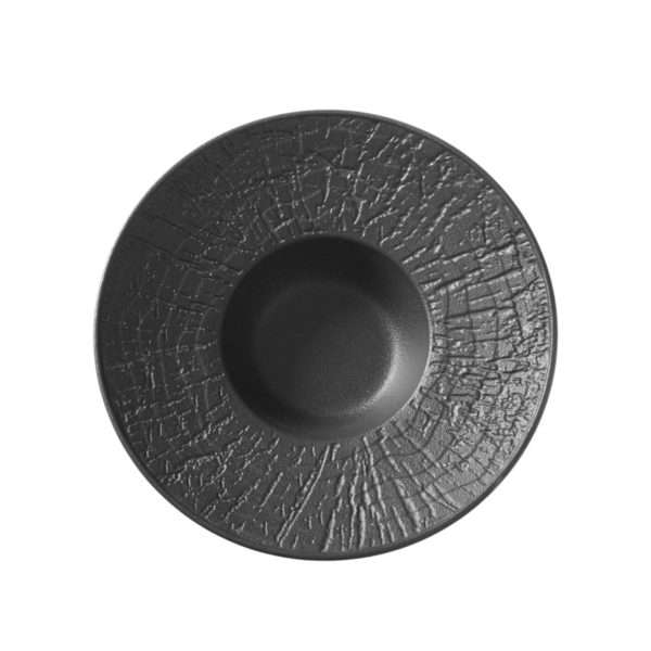 EARTH PLATO PASTA 27CM NEGRO