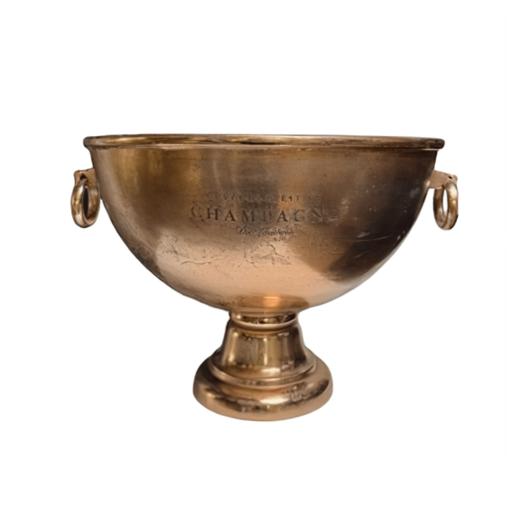 CHAMPAÑERA COBRE ENVEJECIDO 47CM X H39CM