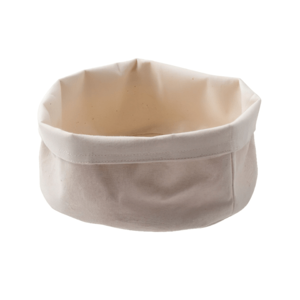 CESTO PAN REDONDO 17 CM COTONE BLANCO