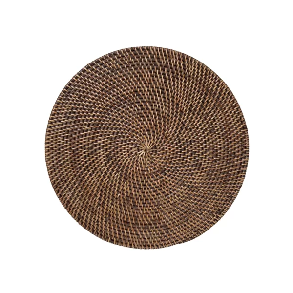 MANTEL RATTAN REDONDO 36CM BROWN_11zon