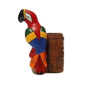 TIKI SOPORTE VASO LORO H.25,5 cm Ø7,5 cm