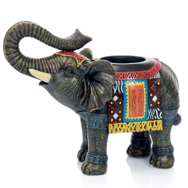 TIKI SOPORTE VASO ELEFANTE H.25 cm