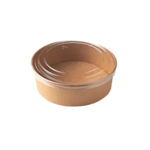 ENSALADERA BASE KRAFT/KRAFT TAPA RPET ANTIVAHO 19 oz 550 cc 250 UNIDADES