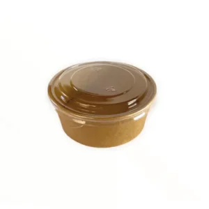 ENSALADERA BASE KRAFT/KRAFT TAPA RPET 750 cc (250 unidades)