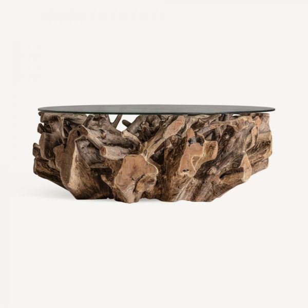 MESA DE CENTRO BAJA WUMA Ancho: 130cm , Fondo: 130cm , Alto: 42cm - Imagen 2