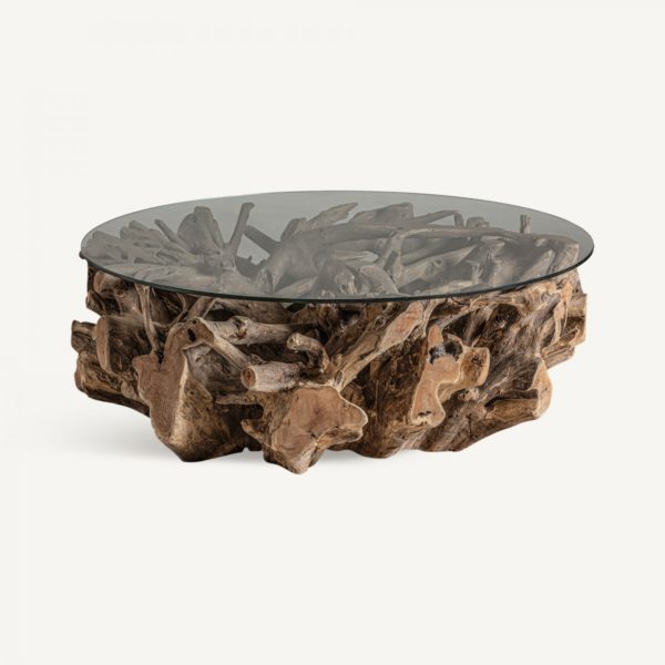 MESA DE CENTRO BAJA WUMA Ancho: 130cm , Fondo: 130cm , Alto: 42cm