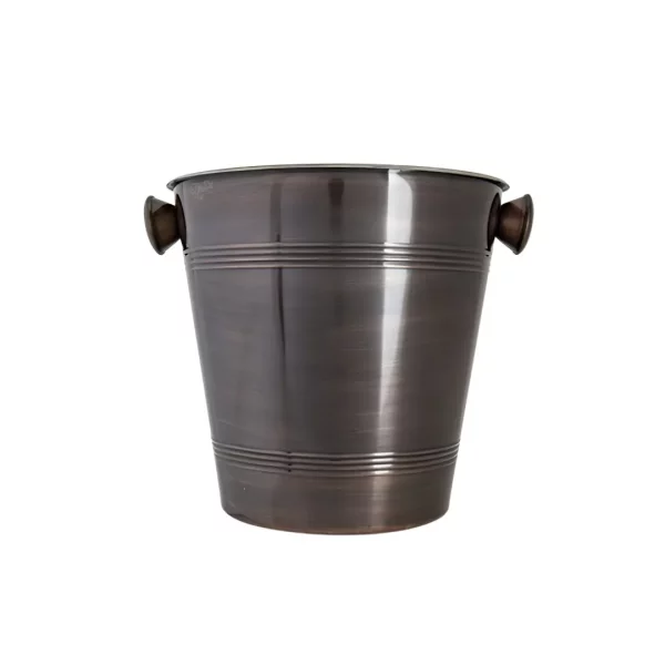 EMMER CHAMPAÑERA MATE ENVEJECIDA 23,5X H22,5CM