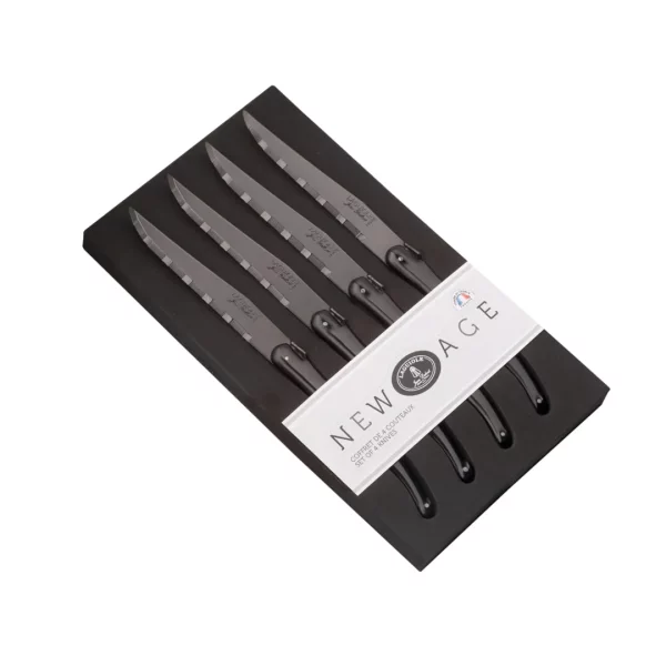 NEW AGE CUCHILLO LAMA NEGRO MANGO NEGRO - Imagen 2