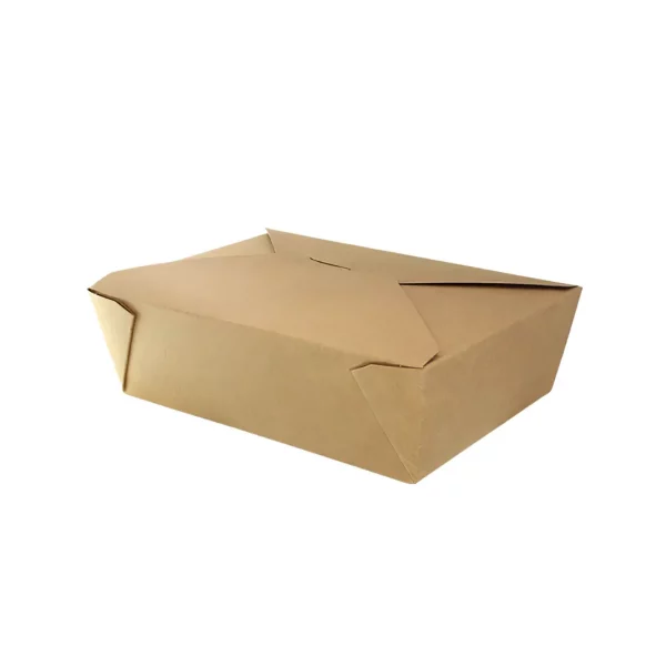 ENVASE ORIENTAL PAGODA KRAFT 1000 ml 140 x 111 x 64 mm 200 uds