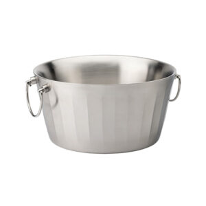 RETRO DOBLE PARED SATINADA CUBITERA GRANDE 37X H19CM