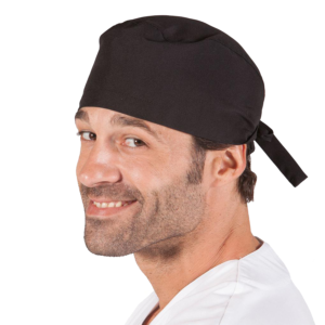 GORRO CIRUJANO TIRAS NEGRO