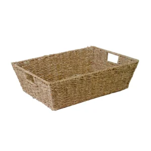 SEAGRAS CESTA PAN MIMBRE 43,5X32X13CM