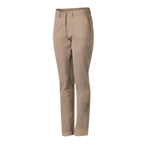 PANTALON MUJER CHINO COLOR HUESO