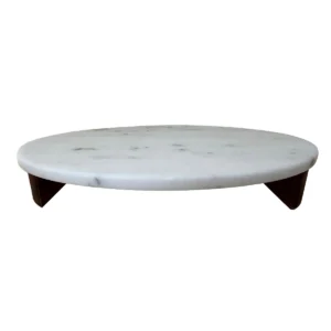 MARMOL BLANCO OVALADO ALZADO 30X16,5X5CM