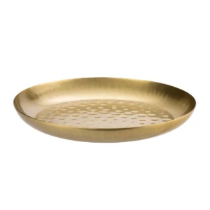 TORRE SERVICIO BOL ORO ENVEJECIDO 35CM