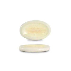 CUARZO PLATO ARTESANAL 11 X 7 X H1,5 CM