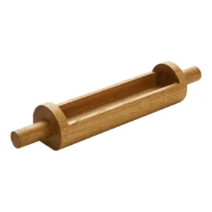 RODILLO MASA MADERA CON MUESCA 36X14 CM