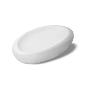 CASUAL BANDEJA GOURMET OVALADA BLANCO MATE 31.5X21X H5CM