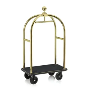 CARRO EQUIPAJE DORADO 60X H112CM 250KG DE CARGA