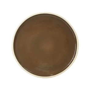 ODICEA PLATO LLANO CREMA CHOCOLATE 26CM