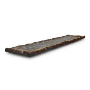 UMISA OSCURO BANDEJA RUGOSA 43,5X11CM