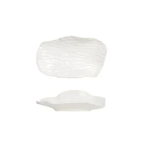 RUGOSO BLANCO BANDEJITA IRREGULAR 21X13CM