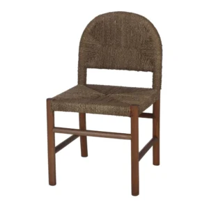 FIBRA MARINA SILLA MADERA 49x53x87 cm | Altura del asiento: 46 cm