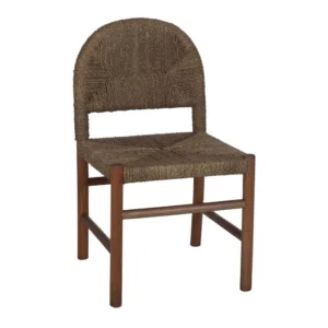 FIBRA MARINA SILLA MADERA 49x53x87 cm | Altura del asiento: 46 cm