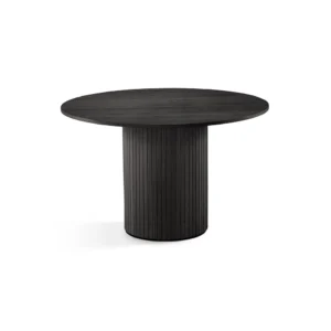 BELLA MESA MADERA NATURAL COLOR NEGRO 120X H75CM