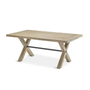 MADERA ROBLE MESA 180X100X H76CM
