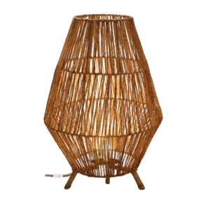 NATURAL LAMPARA CON CABLE COLOR YUTE 48XH72CM