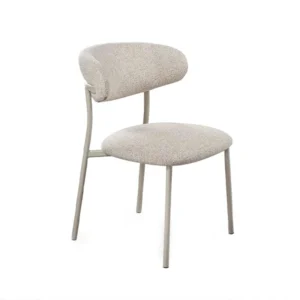 MINIMALIST SILLA TELA GREIS