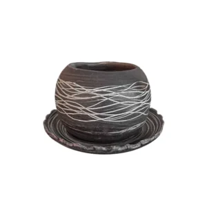 ARTESANO ABORIGEN BOLA + PLATILLO IRREGULAR