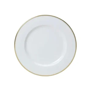 BURNISHED GOLD PLATO LLANO 22CM