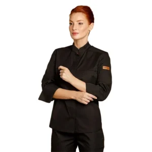 CENTURION MUJER CHAQUETA COCINA NEGRA