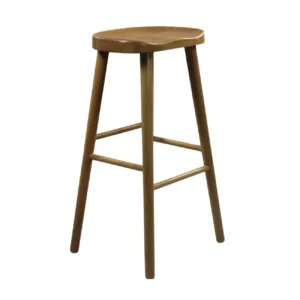 TABURETE ALTO SIN RESPALDO MADERA MACIZA NATURAL