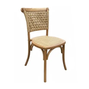 ORIGEN SILLA MADERA NATURAL APILABLE