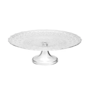 TALLADO SOPORTE CRISTAL CON PIE 33CM